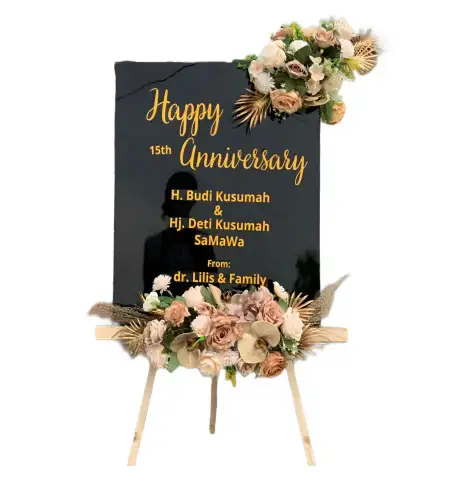 Papan Bunga Akrilik Kadumalati